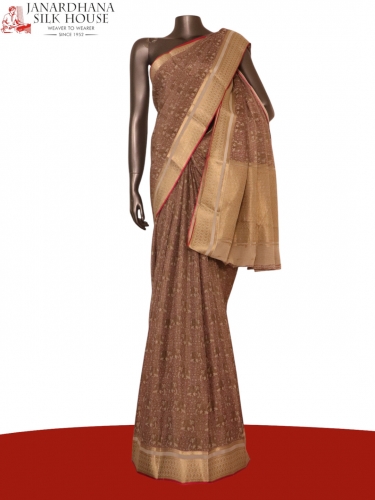 Designer Exclusive Pure Crepe Silk Saree